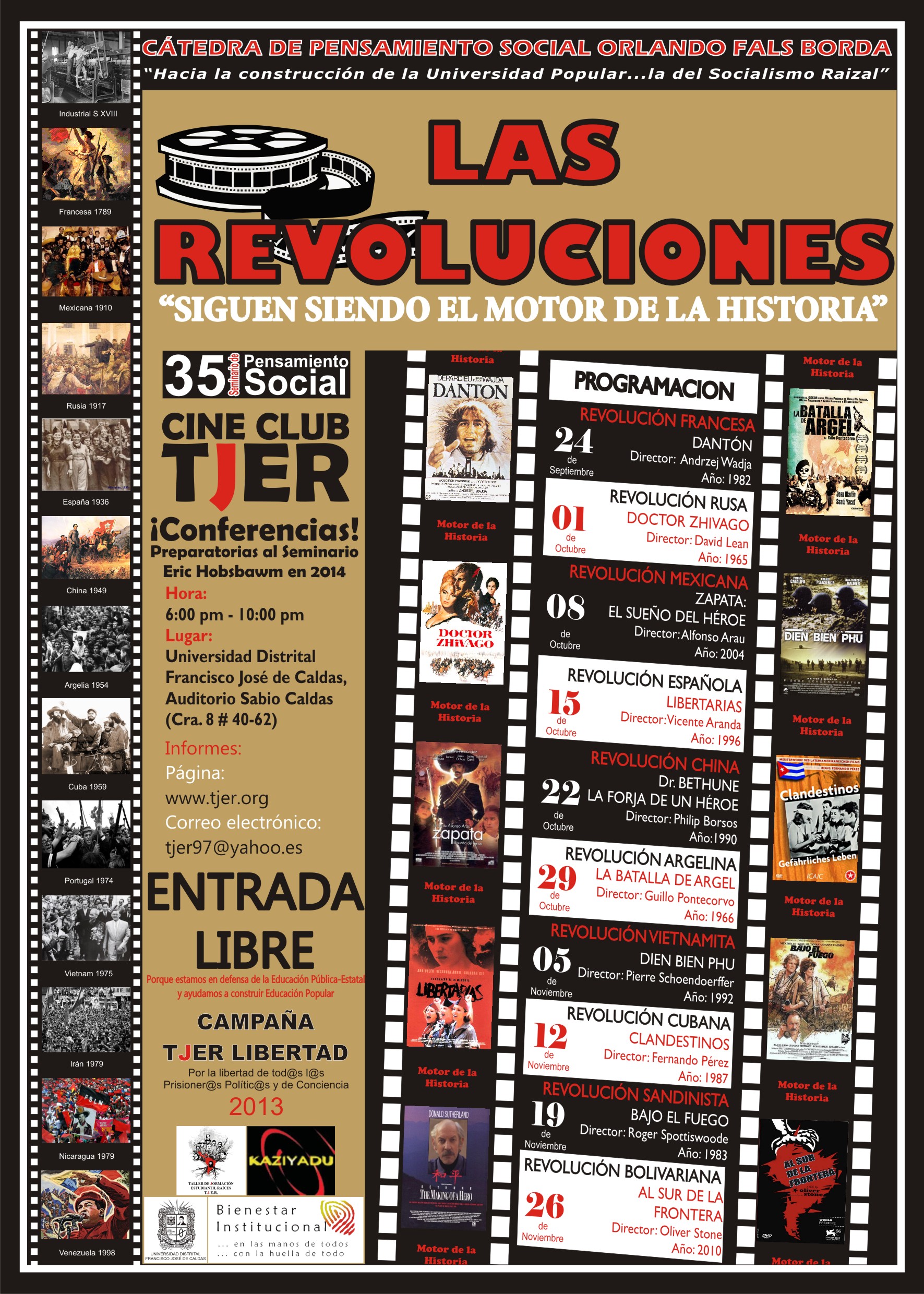 Afiche revoluciones