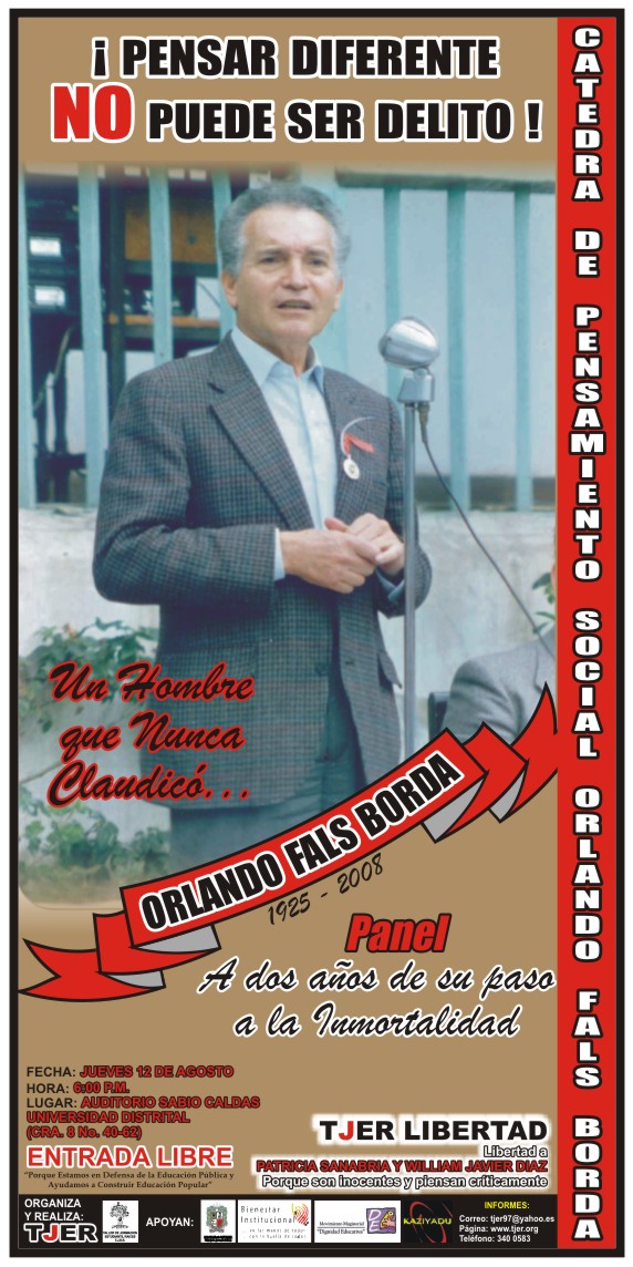 Panel Orlando Fals2010